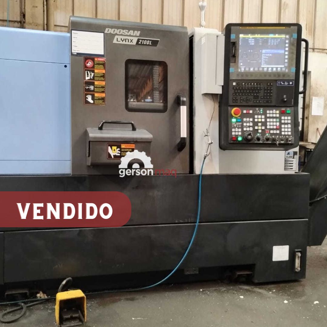 TORNO CNC DOOSAN LYNX 2100 LB ANO 2021